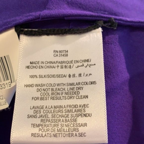 [EUC] BCBGMAXAZRIA 100% Silk Ruched Bodycon Dress - Picture 7 of 7